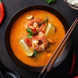 29B. Panang karry med rejer