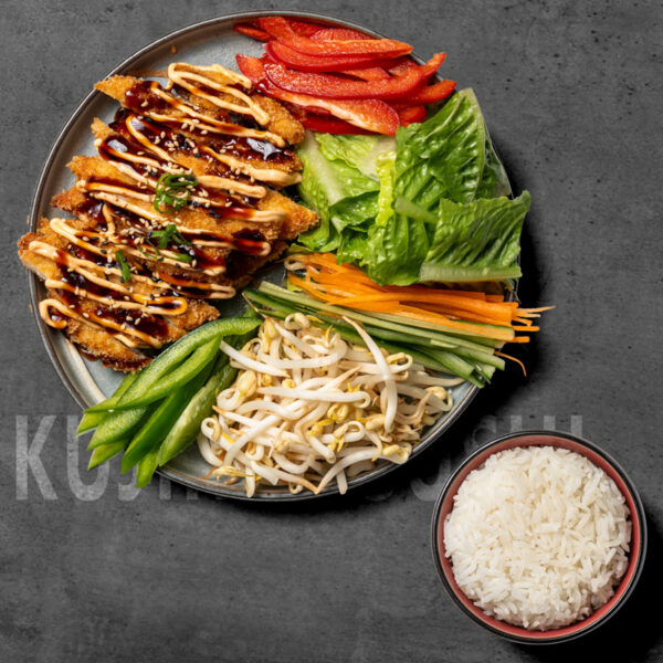 Kyllingdon med blandede grøntsager