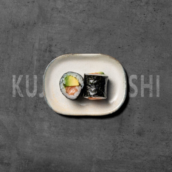 Ho5. Hosomaki Laks med hvidløg