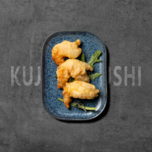 9. tempura reje (3stk) 55kr