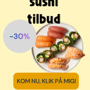 sushi - tilbud